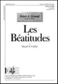 Les Beatitudes SSAA choral sheet music cover